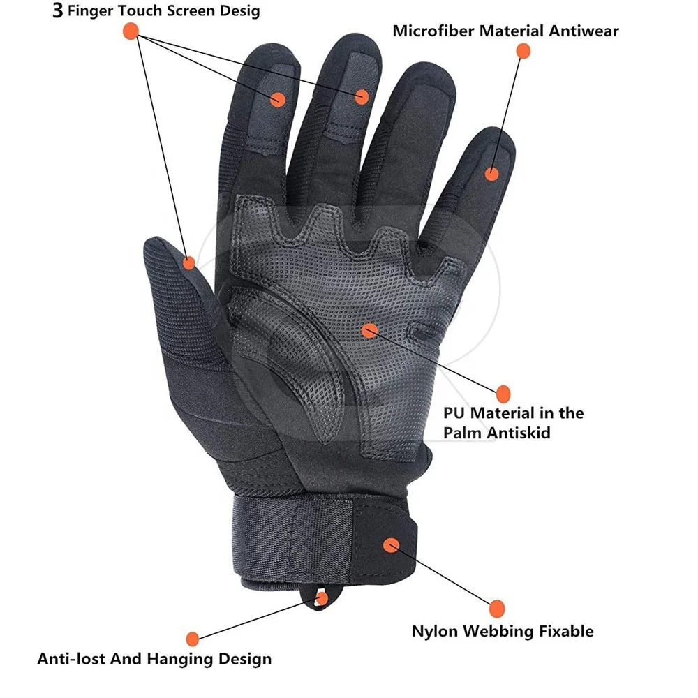 Motorbike Motorcycle Leather Gloves Waterproof Protection Winter Summer motor bike racing gloves