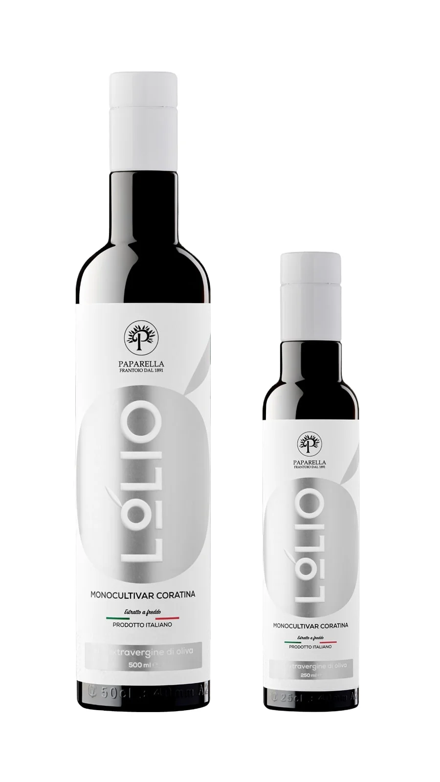 Best quality for restaurant goumet Italian Extra Virgin Olive Oil Monocultivar Coratina Platinum 0,750 L - Italy
