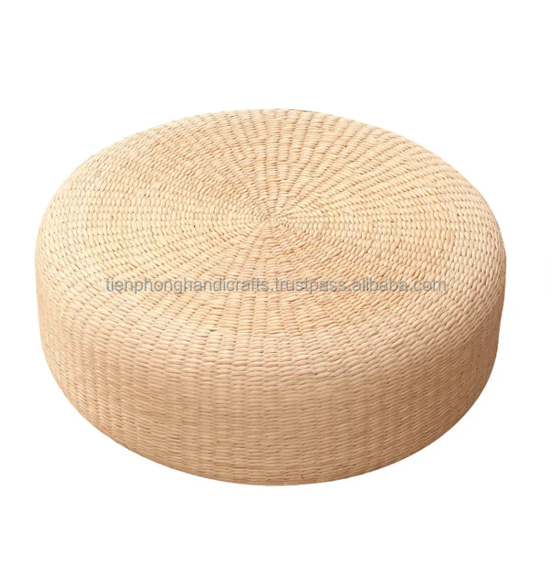 Japanese Style Round Seagrass Coffee Table | Hot Item 2022