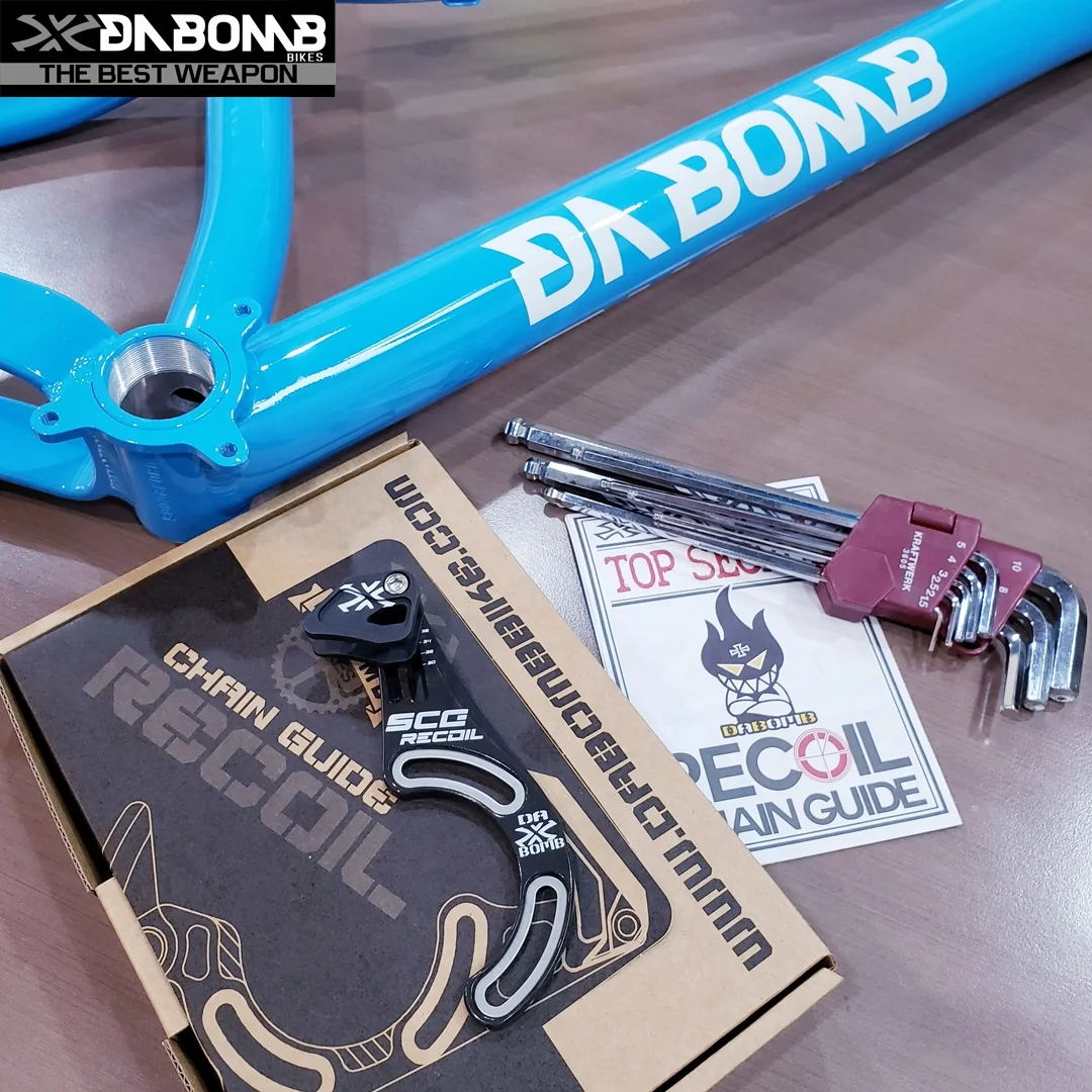 DABOMB Bicycle Components Enduro MTB Nylon Carbon Fiber Bike Chain Guide