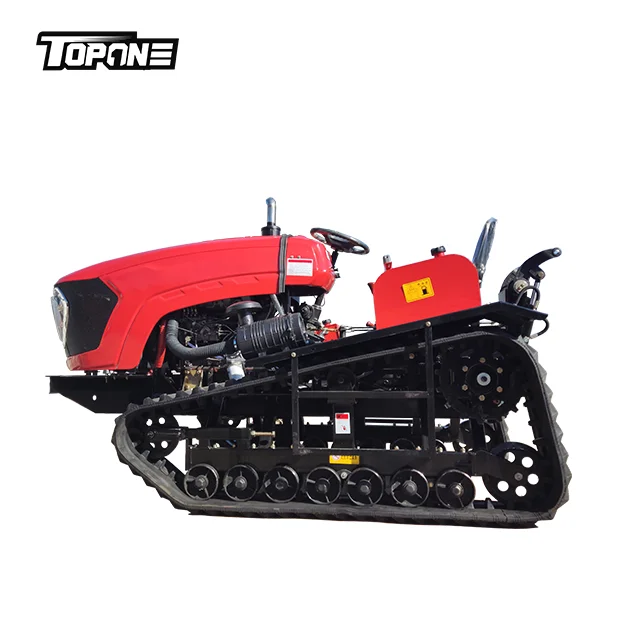 Быстрая доставка сельскохозяйственных гусеничных тракторов мини-бульдозер трактор гусеничный Многофункциональный