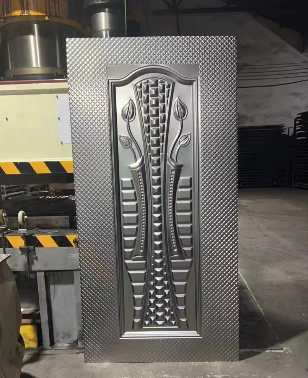Professional Embossed Facade Steel Plate Iron Plate Factory Direct Sales Best-Selling Foreign Trade Product Door Plate