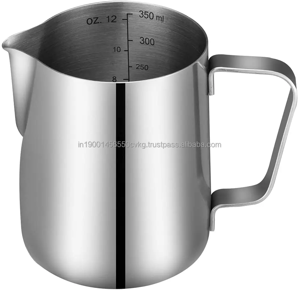 Steaming Pitchers Milk Frothing Pitcher  Stainless Steel Milk Coffee Cappuccino Latte Art  Milk Jug mug