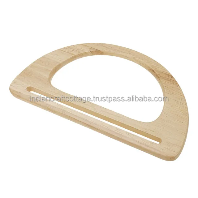 Buy Custom Color Handbag Handle Bag Wooden Handle