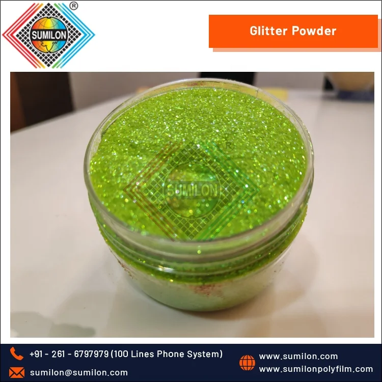 Высококачественные полиэфирные пленки для домашнего декора блестящая пудра доступная в разных цветах