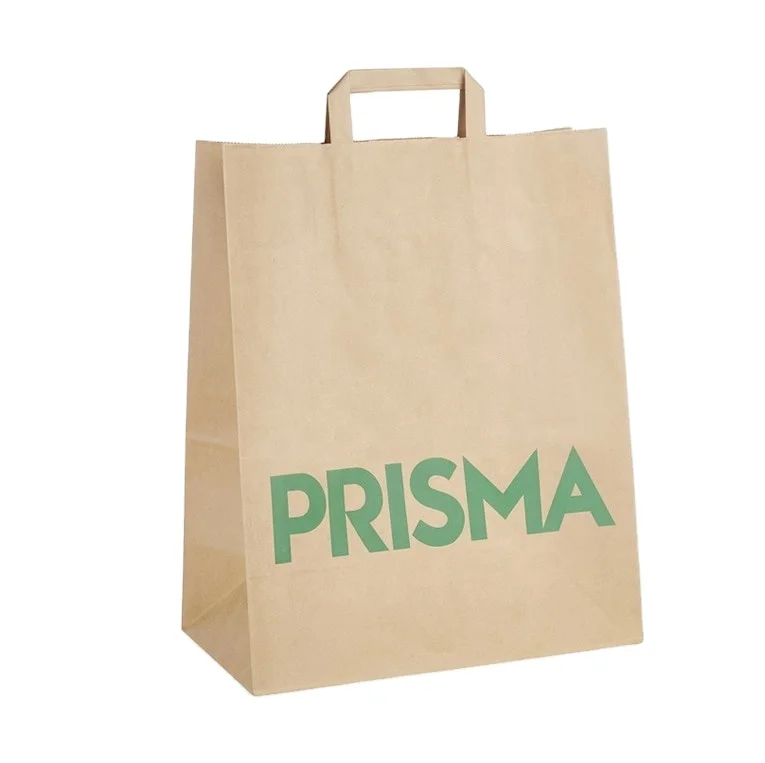 Brown Paper Pizza Bag    Paper Kraft Flour Bag    Paper Rice Bag