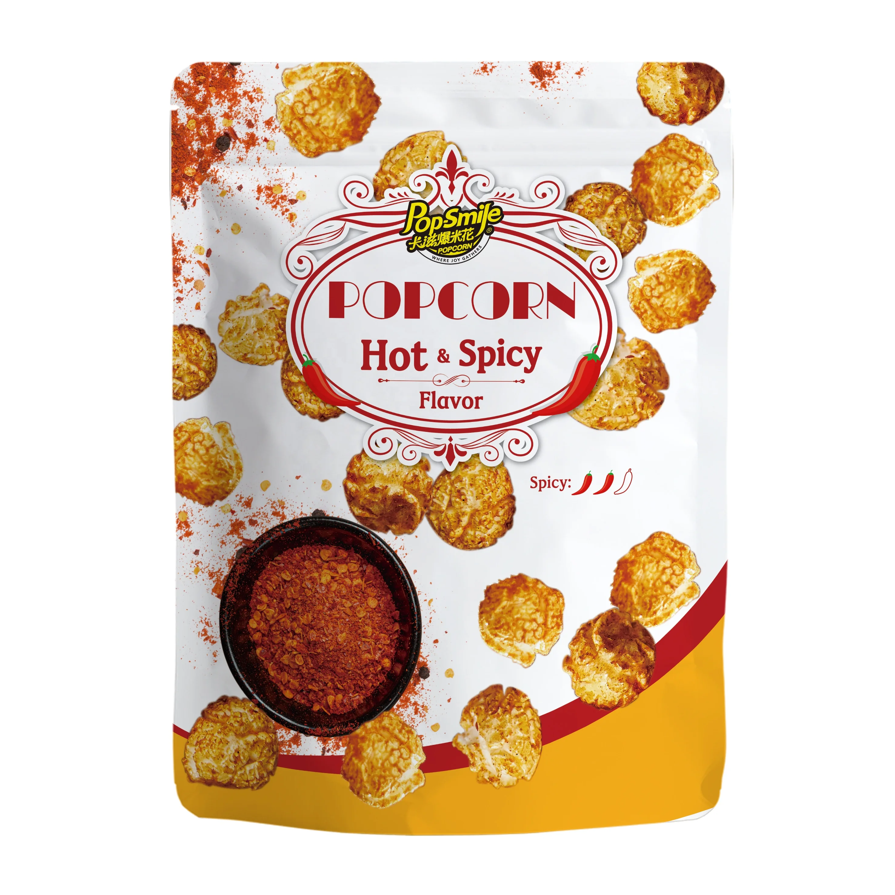 Wholesale Snack Food Hot and Spicy Flavor popcorn Best Snack