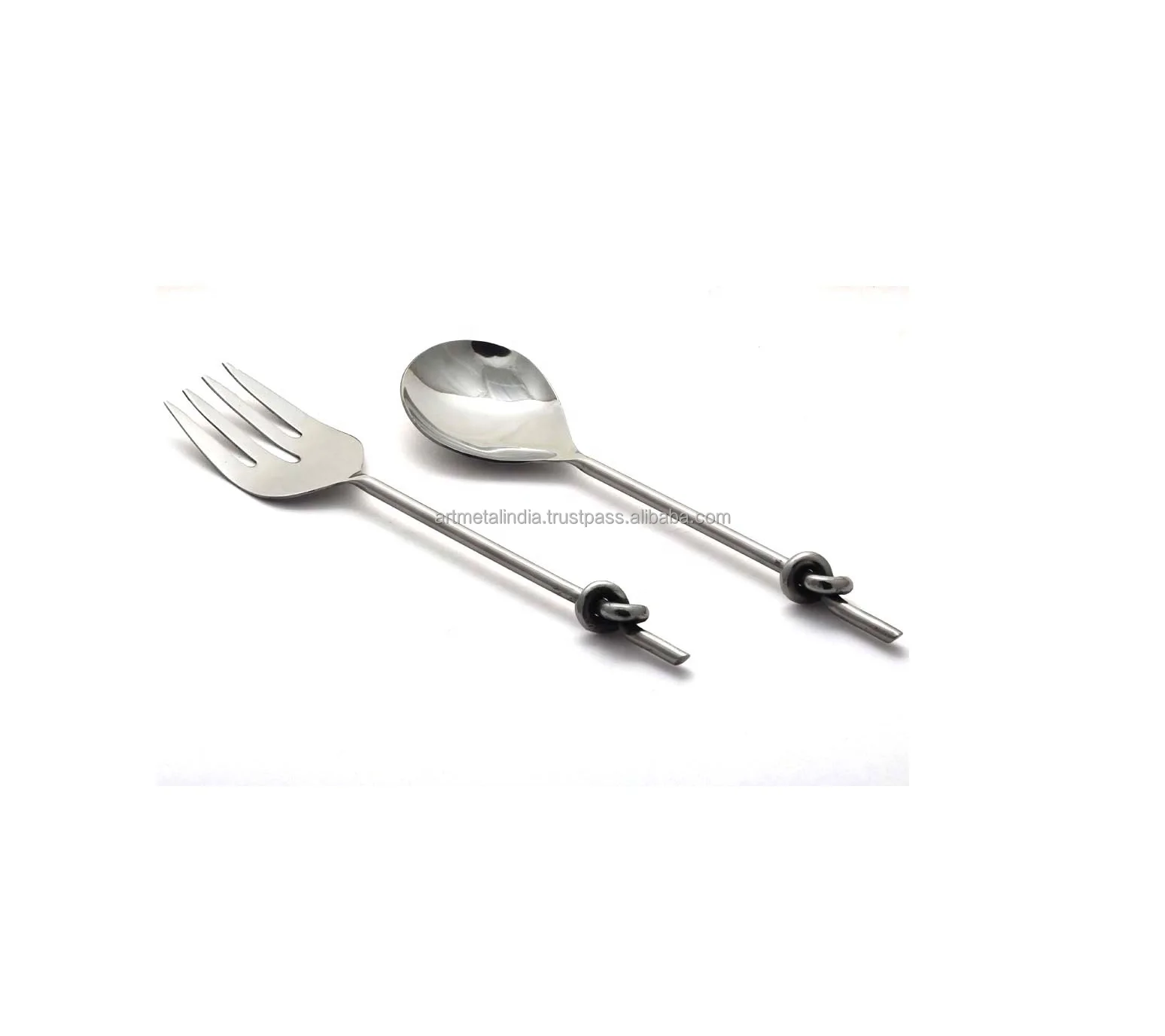 High Quality Metal Salad Server In new Style handmade Salad Server Flatware In Wholesale price For Serving the Foodd