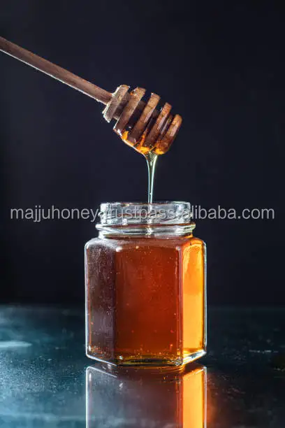 Aromatic eucalyptus honey in round Glass Jar Strong Distinctive Flavor Raw Propolis Best Manufacturer Price Halal Certified