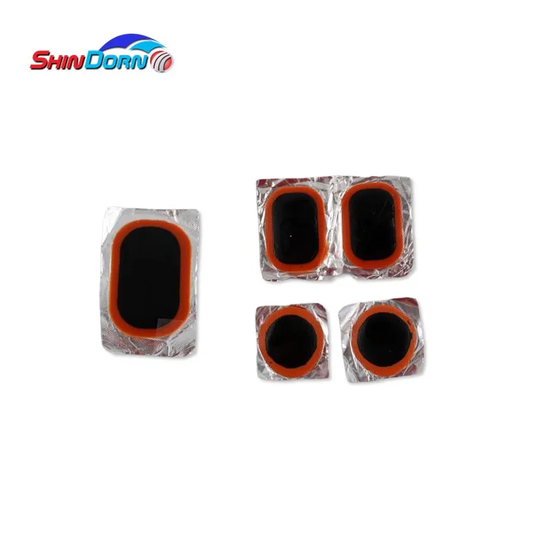 Оптовая продажа, вулканизирующие велосипедные холодные патчи для шин, аксессуары для ремонта шин