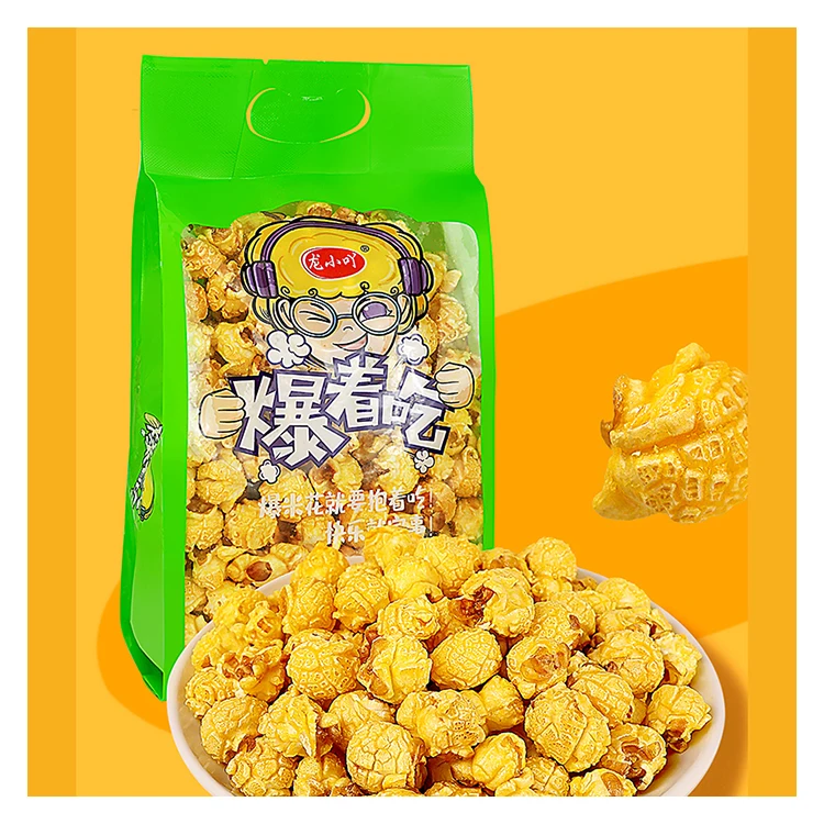 popcornMidnight movie must-have casual snack cream caramel popcorn Big drifting bottle popcorn200g /popcorn