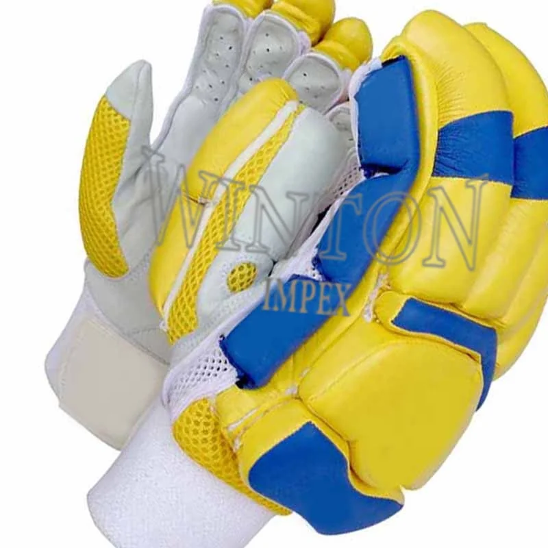 2021 OEM New Best Style Top Range High Quality Cricket Batting Gloves Wholesale Batting Gloves By Winton Impex