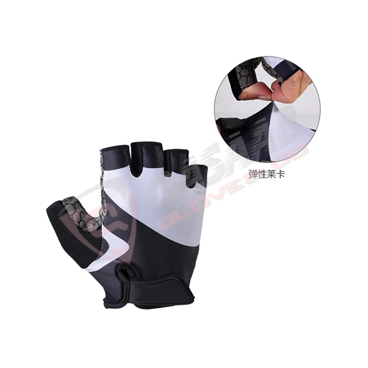 Спортивные защитные перчатки на полпальца для фитнеса велосипеды открытом воздухе Нескользящие устойчивые к порезам спортзала тренировок бодибилдинга