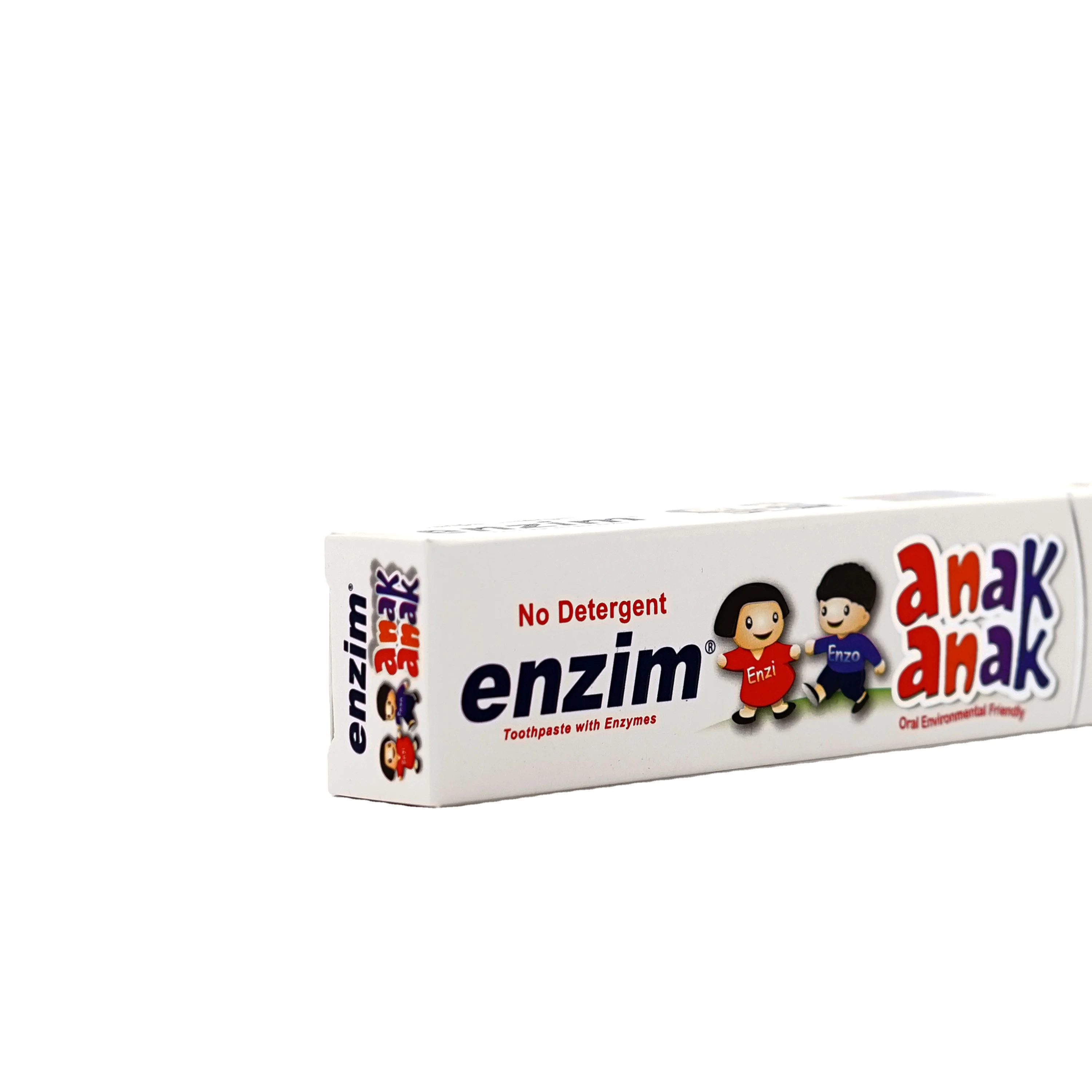 Tutti Frutti toothpaste kids with Enzym and Xilytol to protect milk teeth from Caries and maintenance till permanent teeth