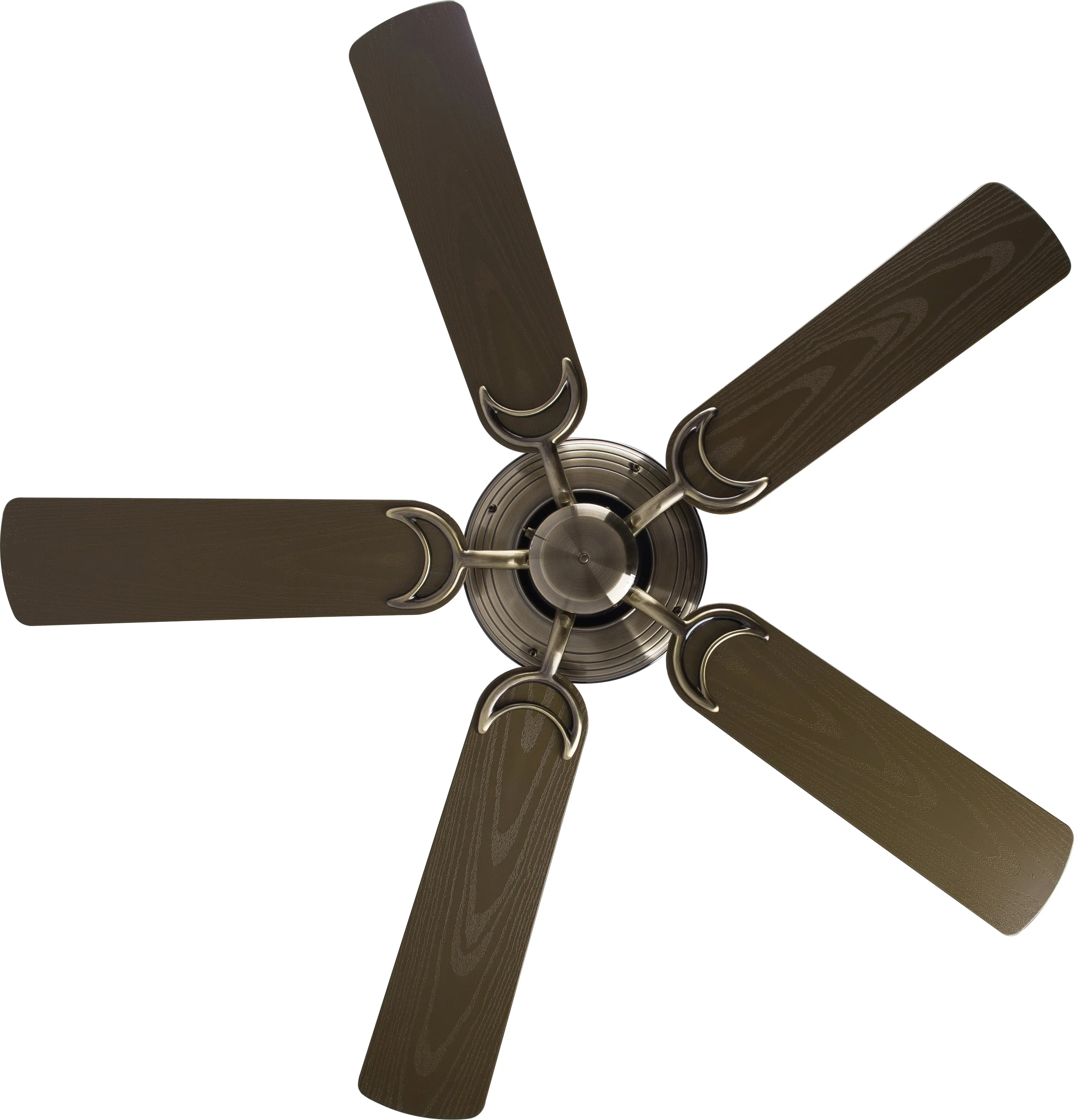 High Air volume iron ceiling fans are quiet DC motor remote control large air volume 52 inch