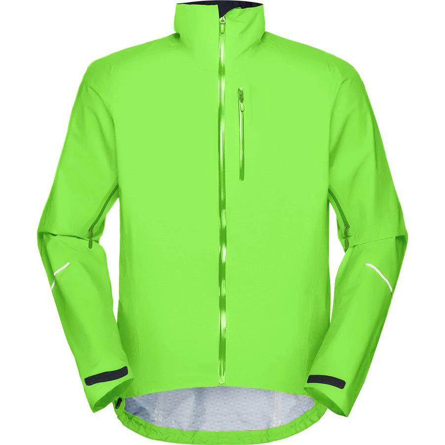 Waterproof breathable rain suit dri1 (2.5-layer) foul weather gear pro Sailing Jacket   with green color custom jacket