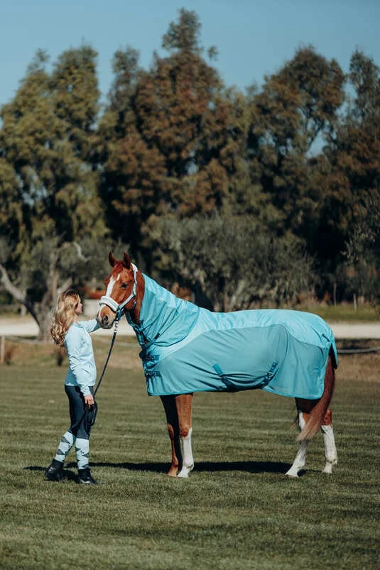Best Quality Equestrian Equipment Combo Summer Winter Horse Mesh Rug Breathable Waterproof Far Horse Blanket Sheet Nylon High