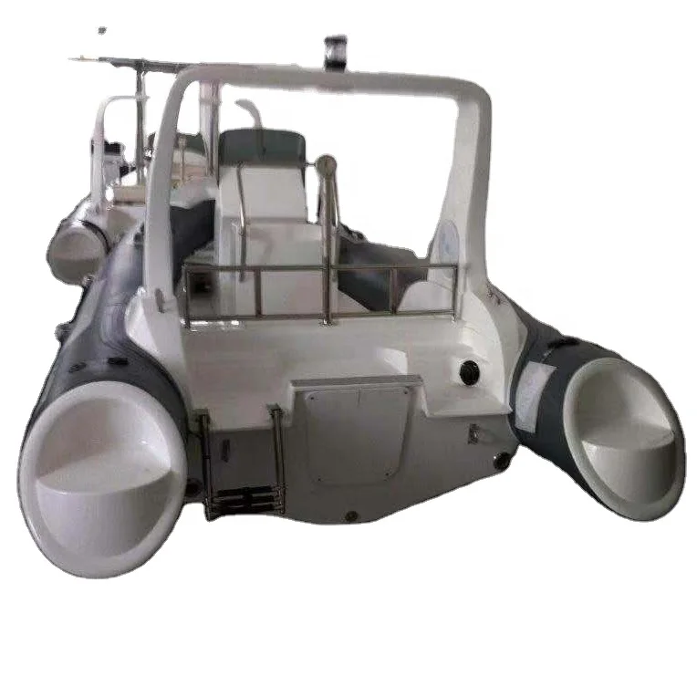 CE certificate 17ft luxury rib boat inflatable fishing boat