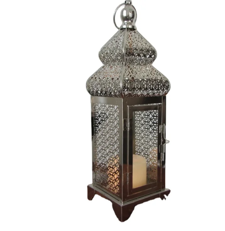 36cm Moroccan style lantern candle holder Table Decor Lamp Table top and Garden Lantern | Home Decor and Gift
