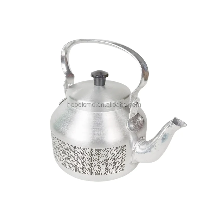 Metal Tea Pot For Stove Water Kettles Camping aluminium kettle traditional carved pattern