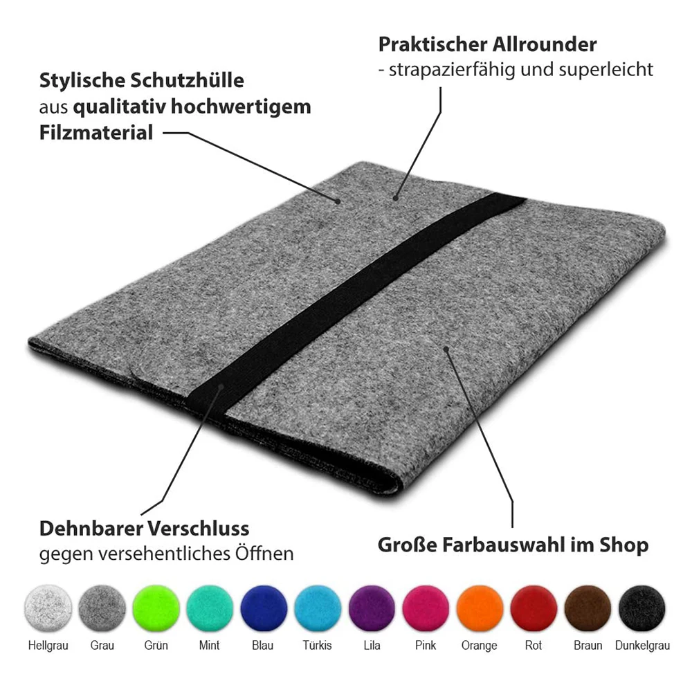 Protective Case Compatible with Microsoft Surface Laptop 13.5 Inch Felt Bag Sleeve Laptop Cover Notebook Case