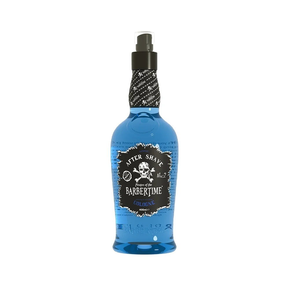 BARBERTIME AFTER SHAVE COLOGNE OCEAN  NO 2 HIGH QUALITY BEST PRICE COLOGNES WHOLESALE SKIN CARE PRODUCT 400 ML