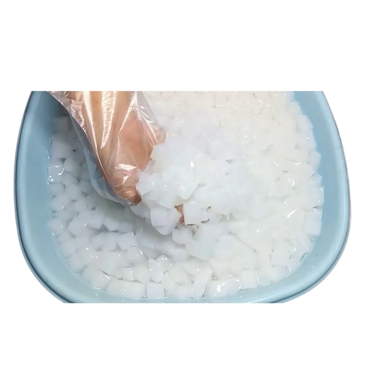 Uniform Size Evenly Factory Directly  Raw Nata De Coco Snack Soft Drinks Manually Filtered Manually Sorted