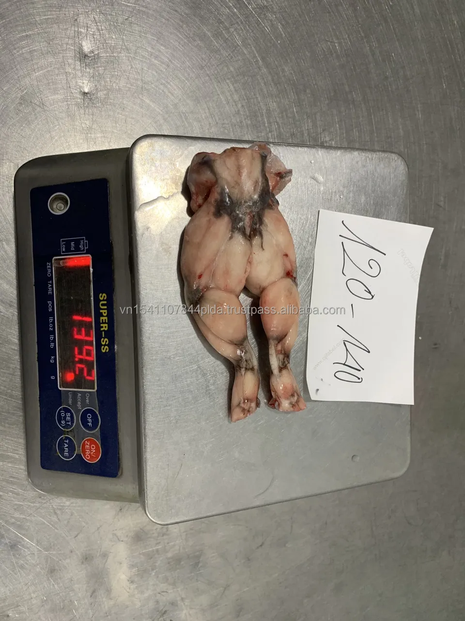 Export Frog Legs Frozen Food - no chemicals for sale