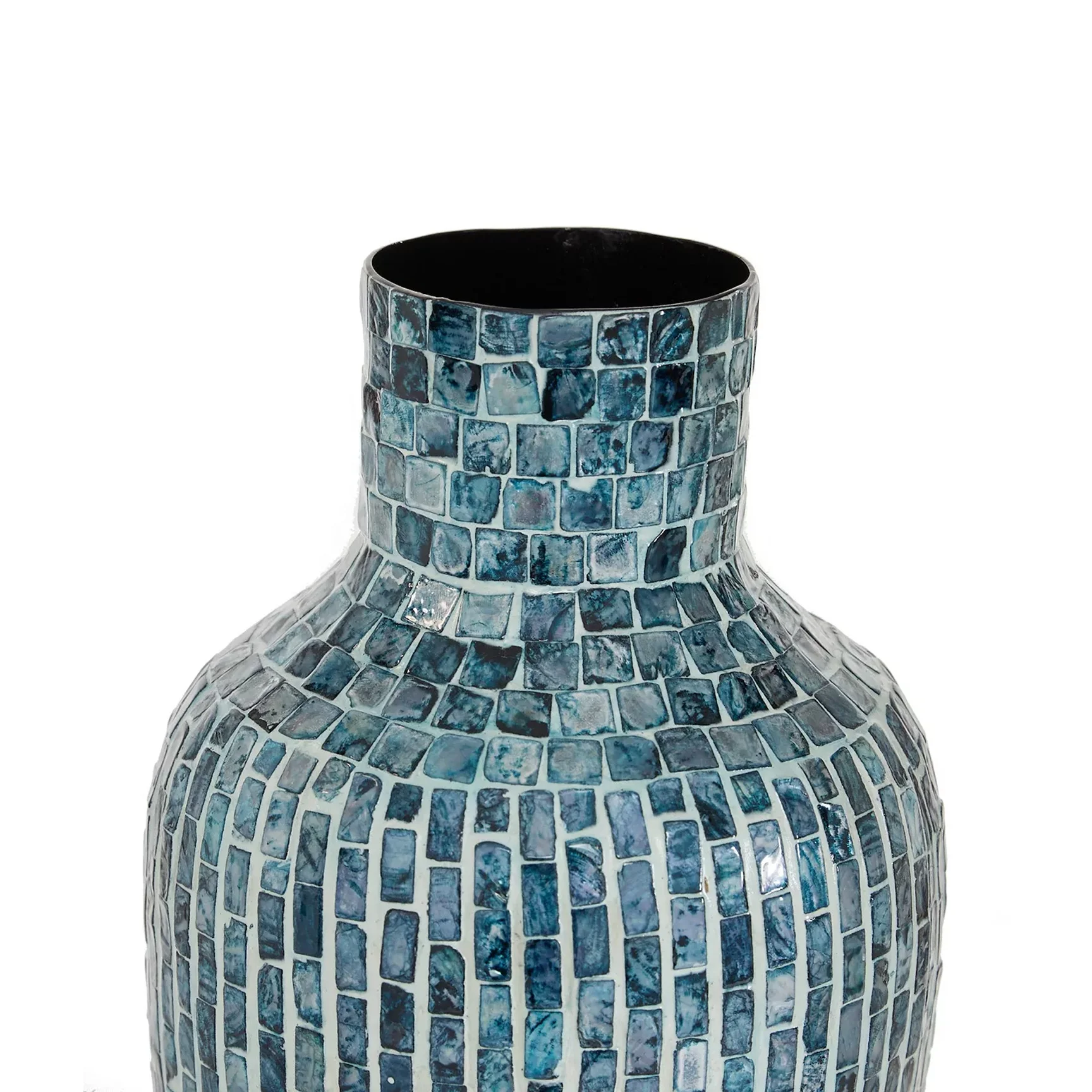 Перламутровая раковина, Цветочный декор, мозаика ручной работы, трещины, ваза, роскошный центральный кусок, банка ремесленников, вьетнамская уникальная ваза