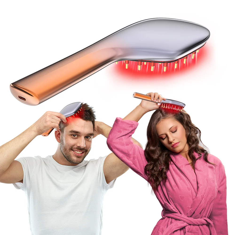 Lescolton Health care hair growth comb deep vibration laser comb hair growth rechargeable light therapy hair growth comb