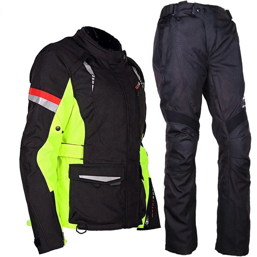 Waterproof Textile Motorbike Suit / Motorcycle racing jacket pants