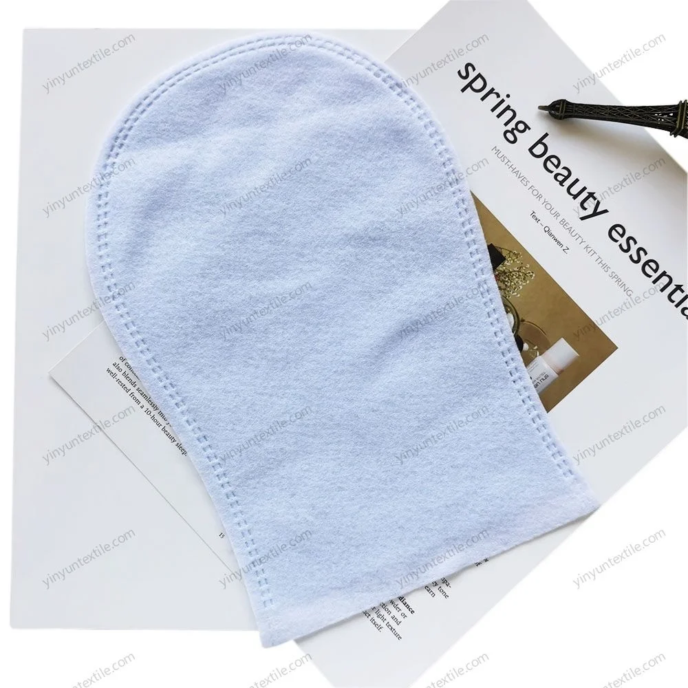 Disposable Adult Wash Deodorant Glove Wipes Bed Bath Patient Skin Care Wipes Unscented Body Bathing Gloves