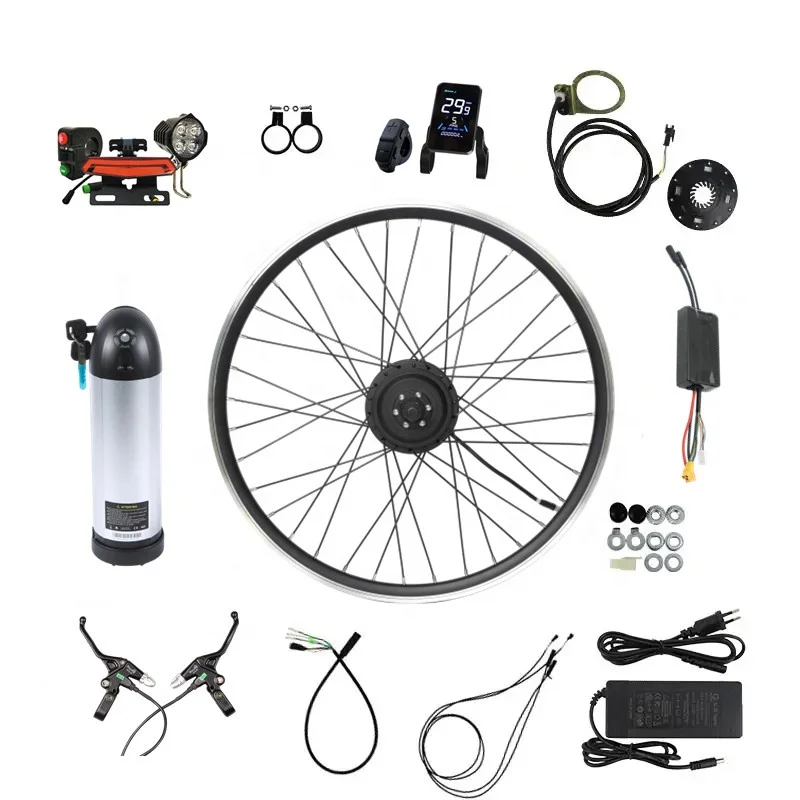 Ncyclebike 26 inch 24v 36v 250w Disc Brushless Electric Bicycle Hub Motor Kit Rear Wheel for sale