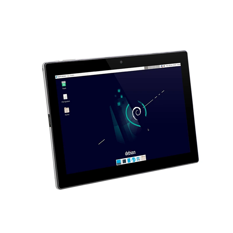Sunworld 10 1 дюймов алюминиевый планшет POE Linux Debian сенсорный экран 1280*800 цифровой ЖК-дисплей для умного здравоохранения
