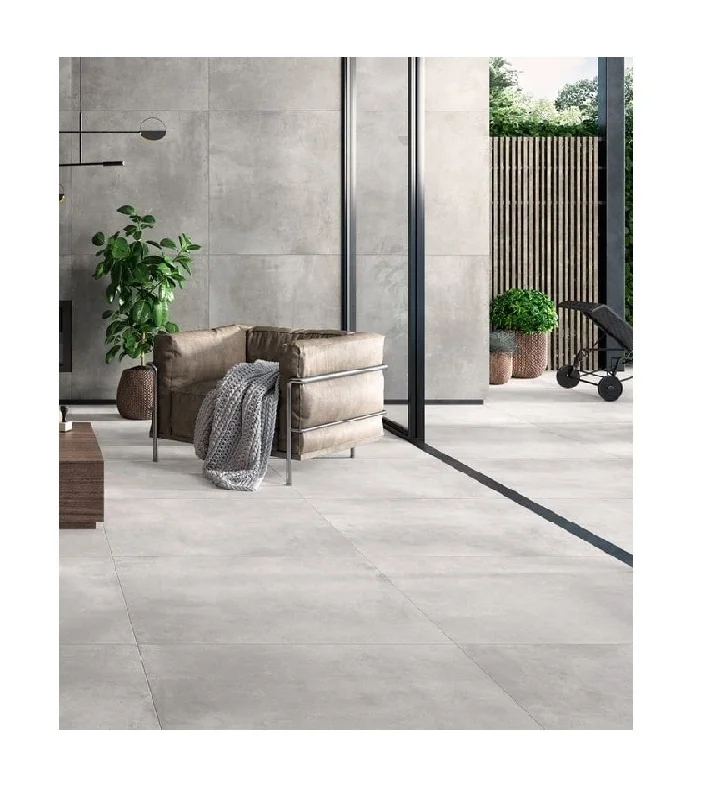 High Quality PVC Rustic Garden Floor Tiles 600x600mm Full Body 2cm Thick Non-Slip Exterior Brick Wall Good for Outdoor Use