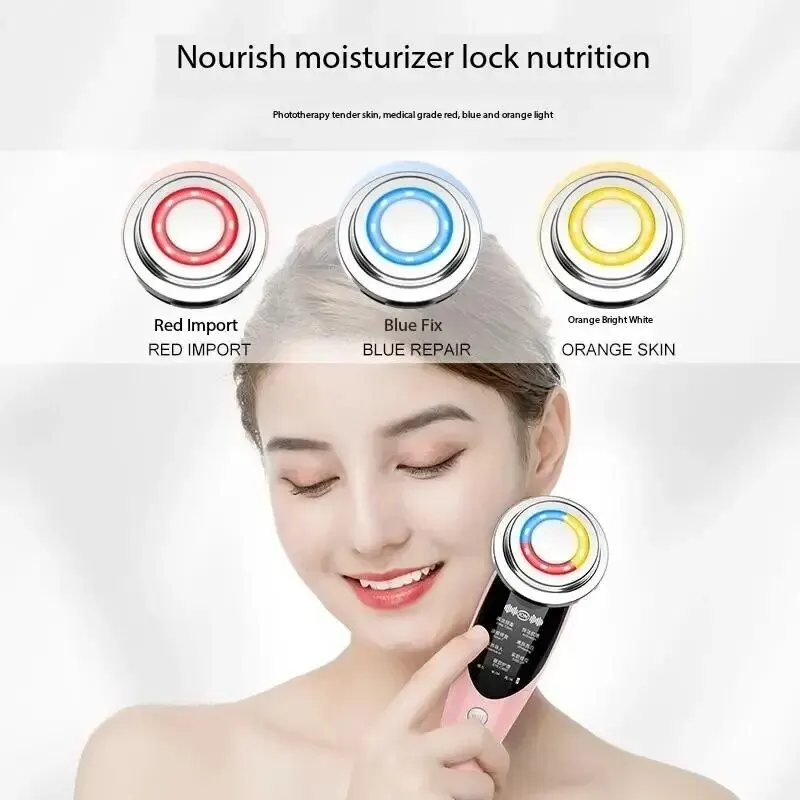 4-Mode Beauty Meter Home Importer Facial Massage Lifting And Firming Massager Facial Cleansing Photorejuvenation