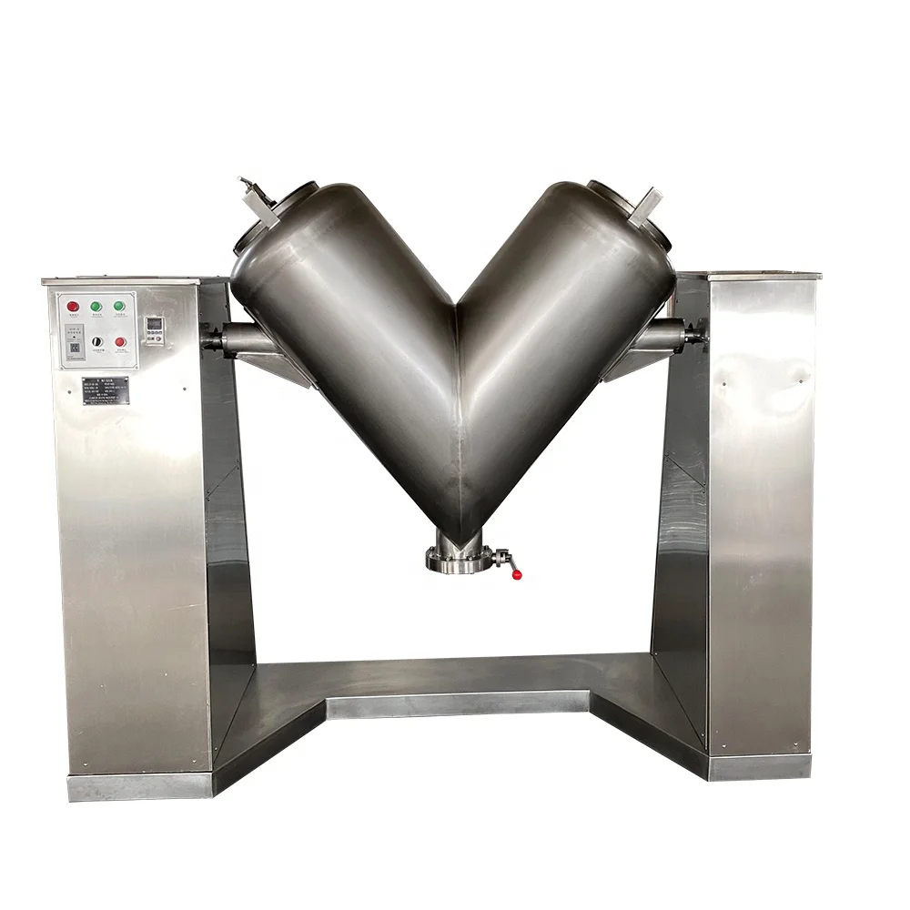 Stainless Steel Industrial V Blender Powder Mixer Price/v Shape Powder Mixer
