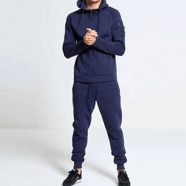 Direct Factory Supplier High Quality Custom Logo Quick Dry Mens Outdoor Tracksuit Light Weight Comfortable Sports Tracksuit