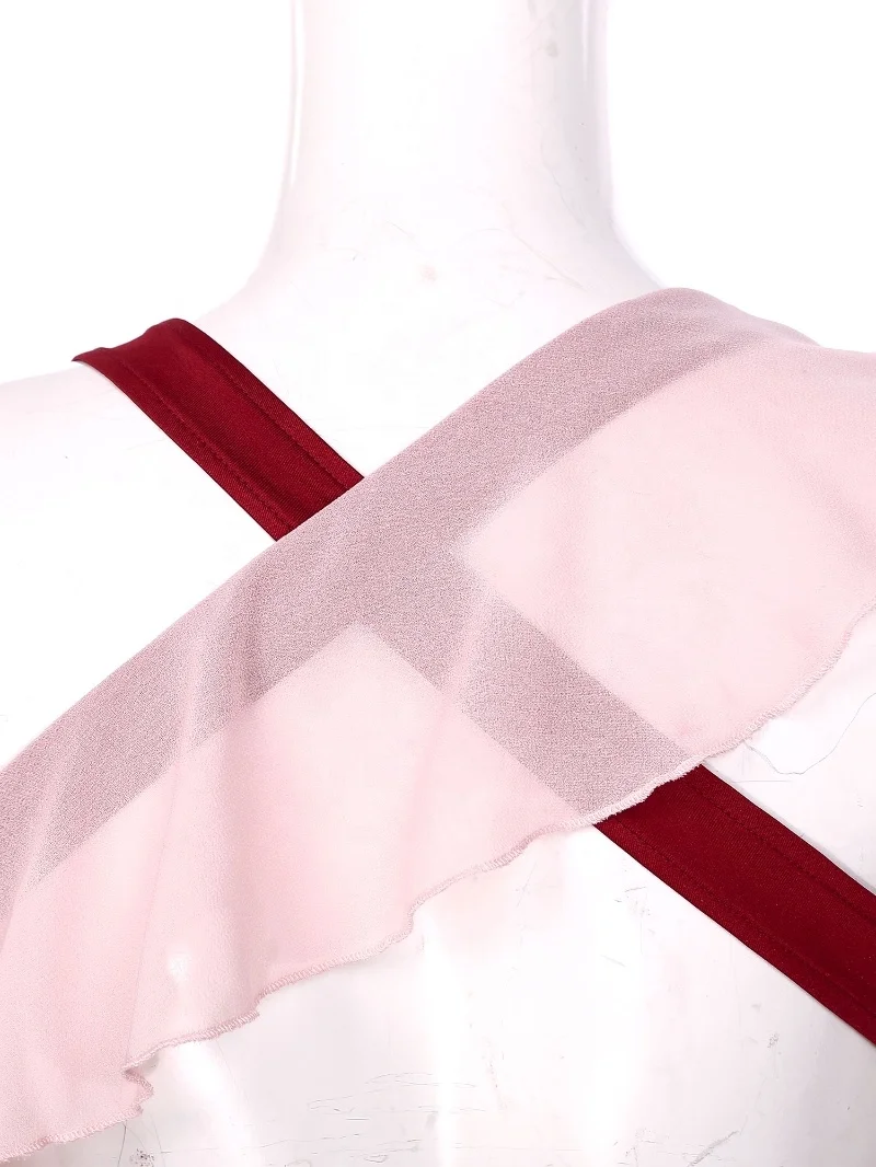 Custom Wholesale Training Dancewear Women Modern Stage Lyrical Dance Costume Performance Wear Ballroom Dance Dresses