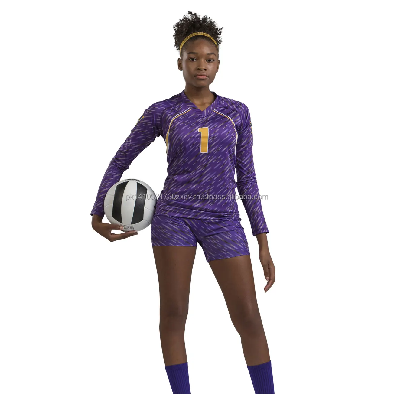 Custom Volleyball Uniform Design Your Own Volleyball Jersey Professional manufactured Custom Sublimated Volleyball uniform
