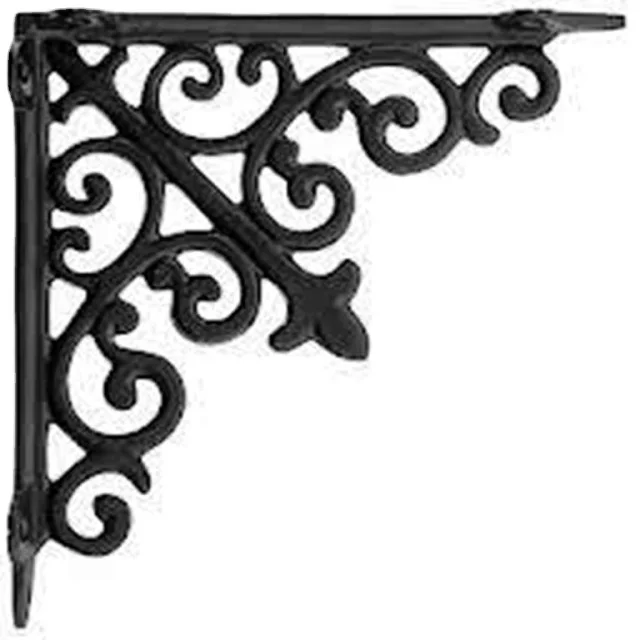 Heavy Duty Iron Wall Mounted Self Heavy Duty Rustic Self Bracket Wall Brackets Shelf Support Angle Brackets Decorative Shelving