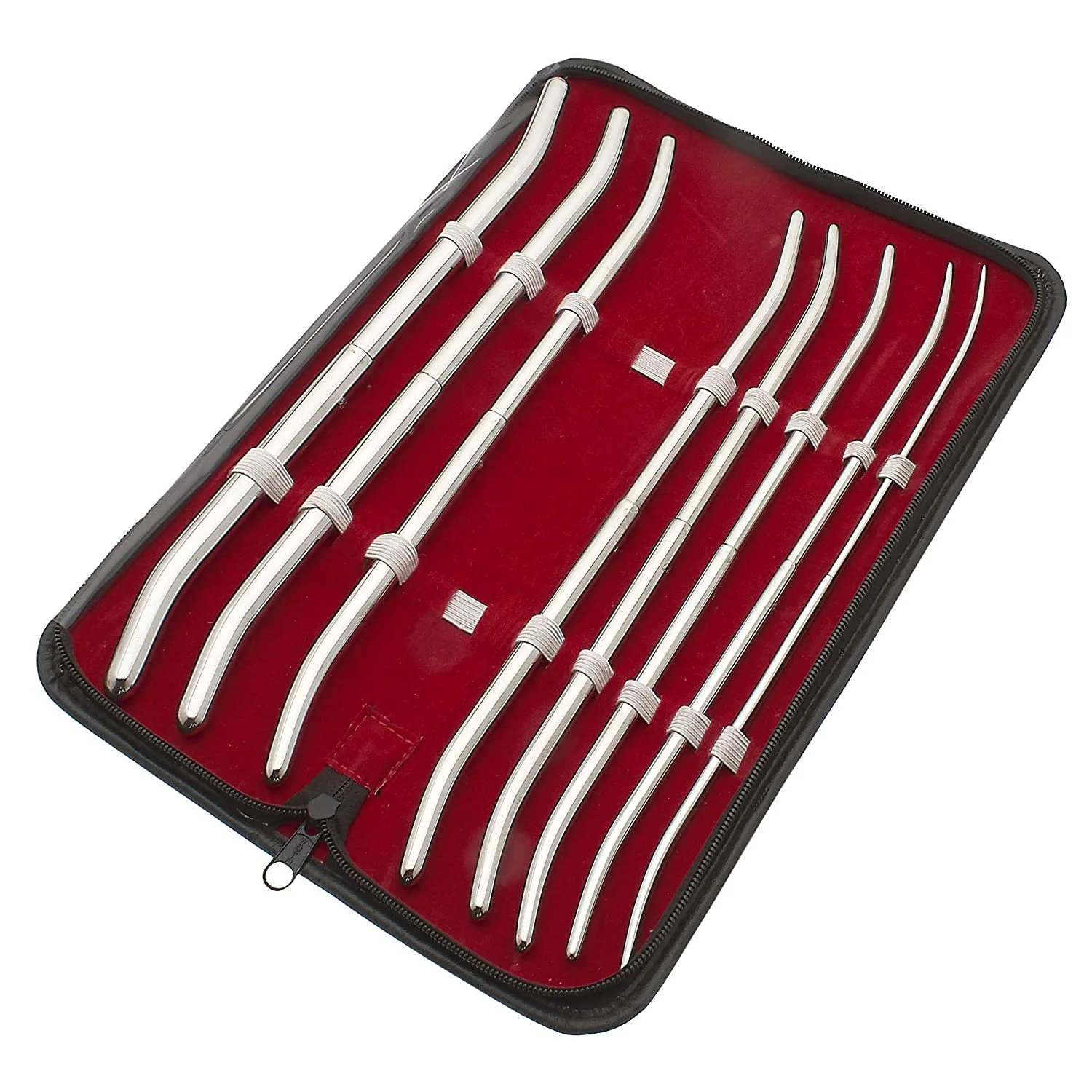 ISL Hegar Dilator Set,Gynae, Uterine Urethral Diagnostic Surgical Sounds Set