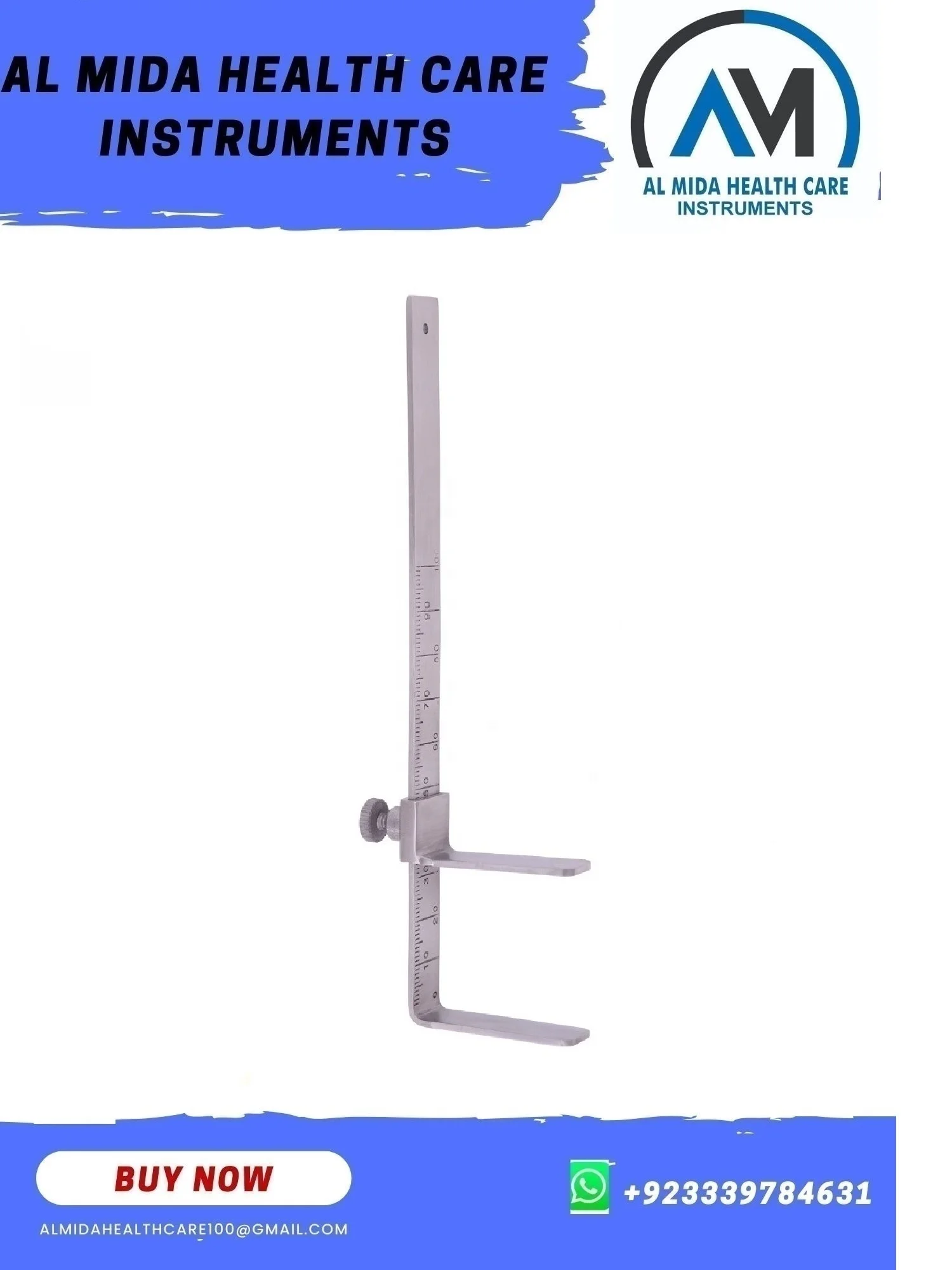 Плоский зубной скользящий штангенциркуль из нержавеющей стали стоматологические импланты измерительные инструменты от Al Mida