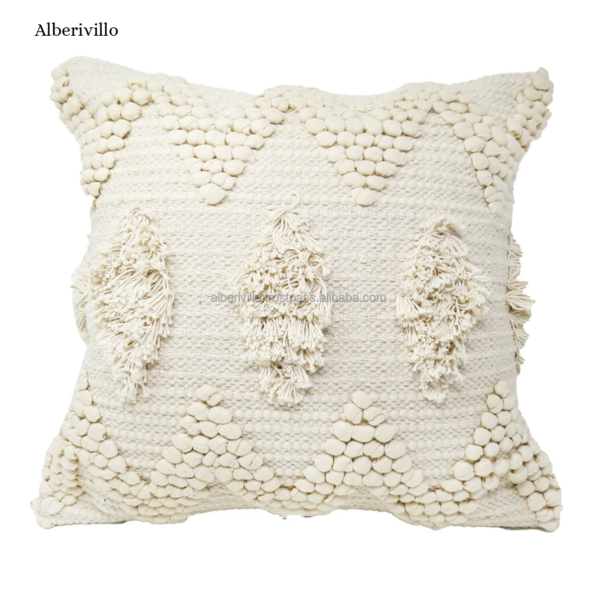 Оптовая продажа богемный Хлопковый чехол для подушки кровати подушка пола марокканская ручной работы в стиле бохо моющиеся наволочки