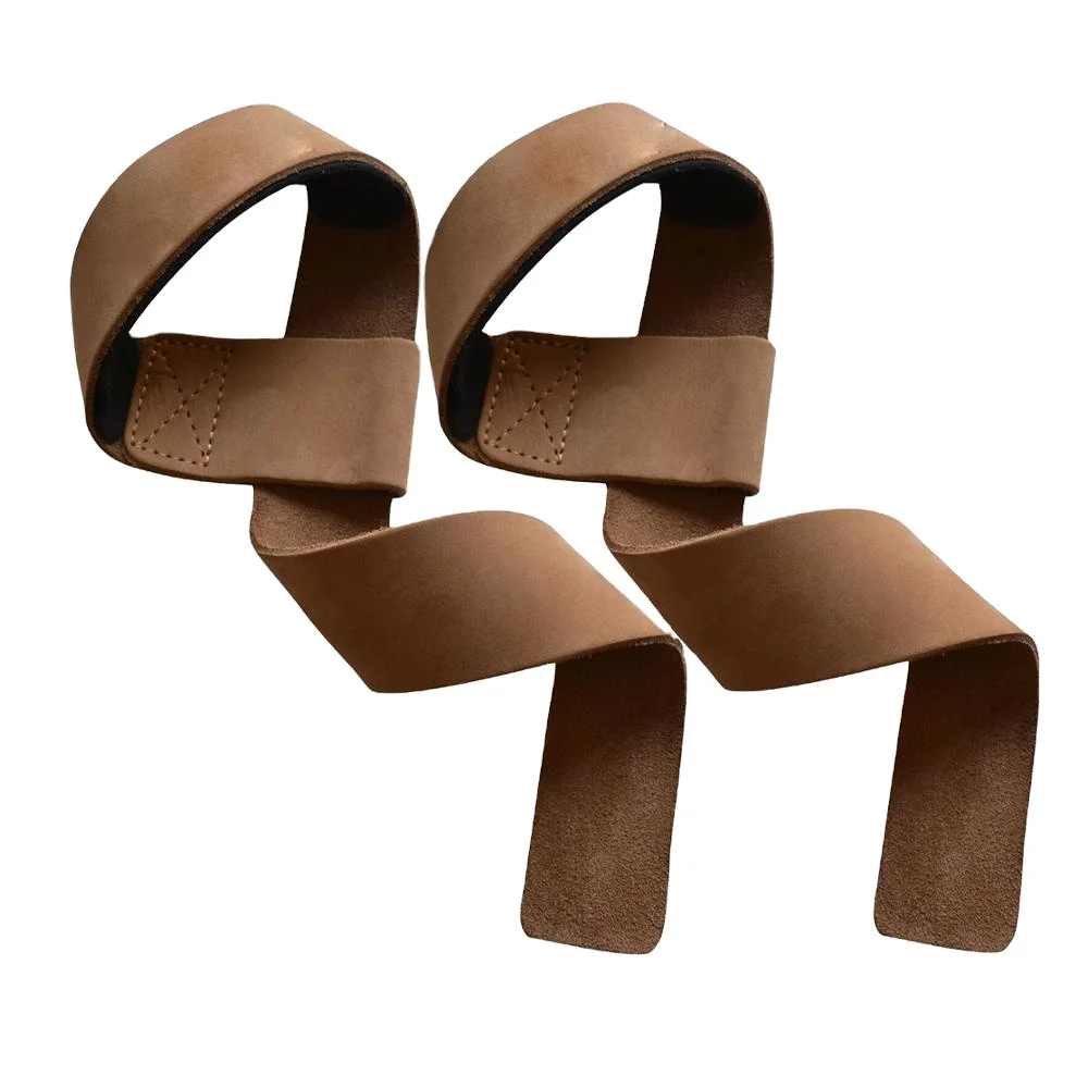 Premium Quality Weight Lifting Genuine Leather Lifting Straps Made Of Cow Hide Leather