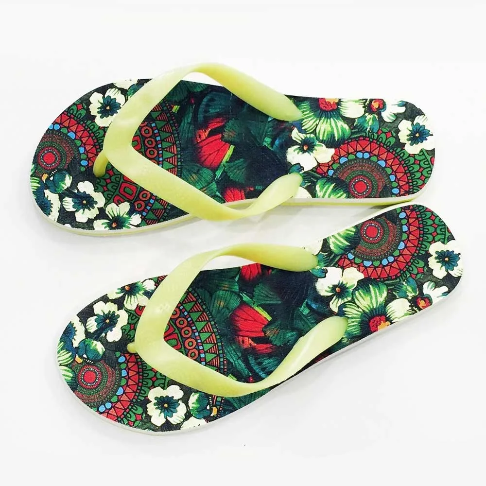 Classic design the best quality OEM outdoor girls slipper PVC ladies flip flops women for wholesale