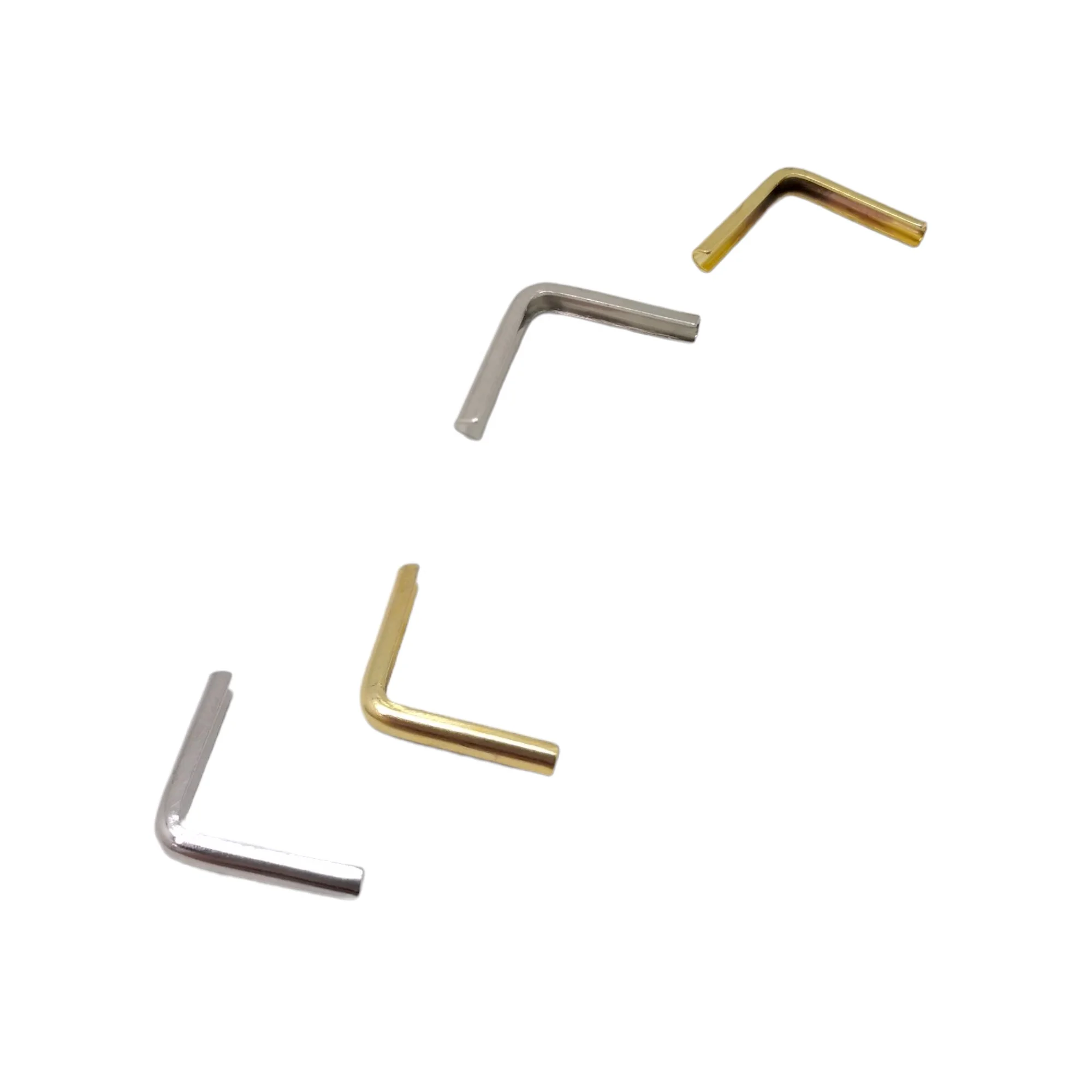 MING KEE METAL 16mm Width Iron Silver Gold Metal Edge Clip for Book Notebook Calendar Corner Protector