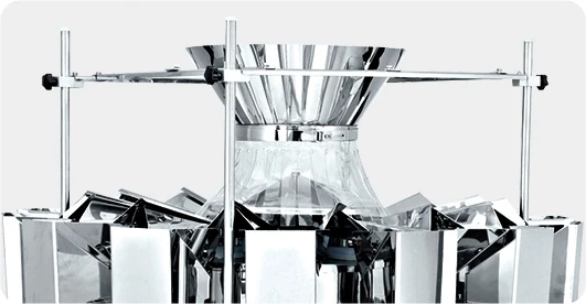Advanced multihead weigher scale customization for weighing snack food candy seeds dried fruits
