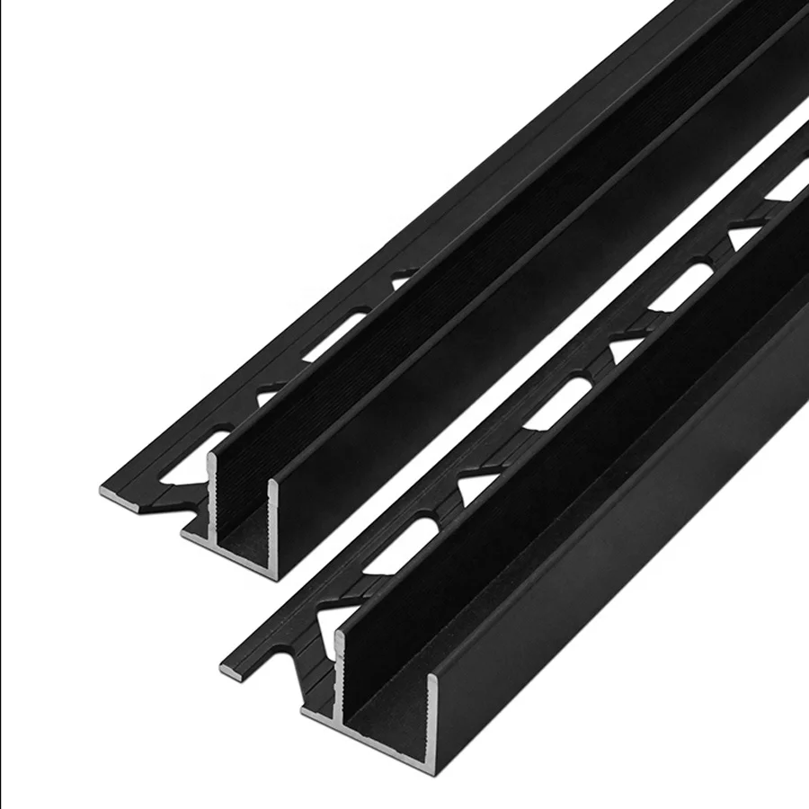 hot sale 10mm glass F shape channel aluminum extrusion profile for shower room