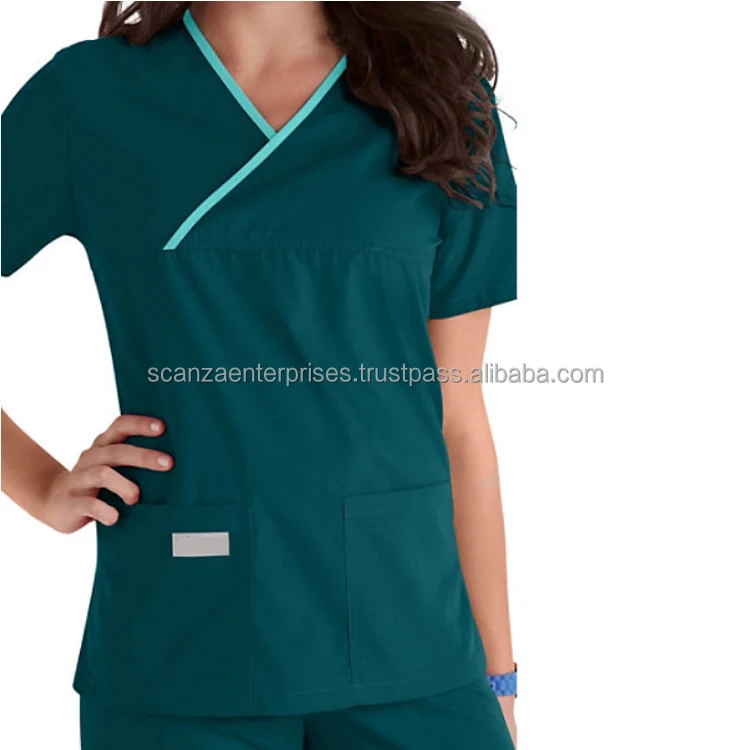 Colors Designs Stretch Nursing Uniform Hospital Uniforms Clothing Stylish Silicon Stylish Medical Scrubs Fashion Silk Women Men